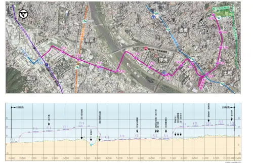▲泰板輕軌路線圖。（圖／新北市政府捷運工程局提供）