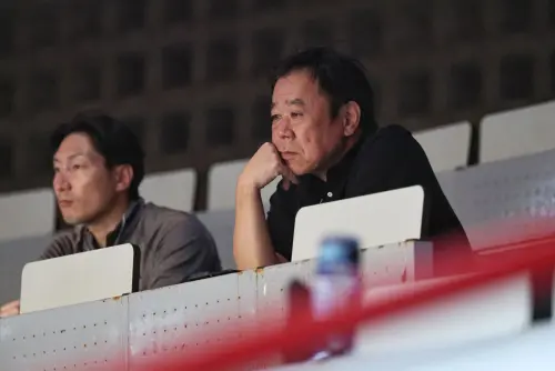 ▲歐力士GM福良淳一在9月27日來台觀看徐若熙本季最終戰。（圖／味全龍提供）