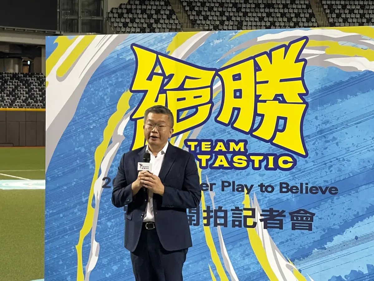 ▲蔡其昌透露，經典賽籌備都在警鑼密鼓進行中，待台灣大賽結束、會開始評估國內選手的狀況，並跟外界更新經典賽籌備小組後續數月的規劃。（圖／記者林子翔攝）