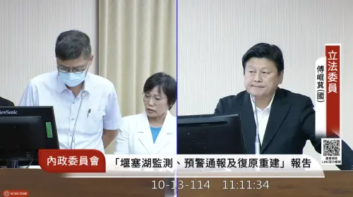 嗆官員「瞎了是嗎」　傅崐萁爆氣：別栽贓縣政府！撤離是公所負責
