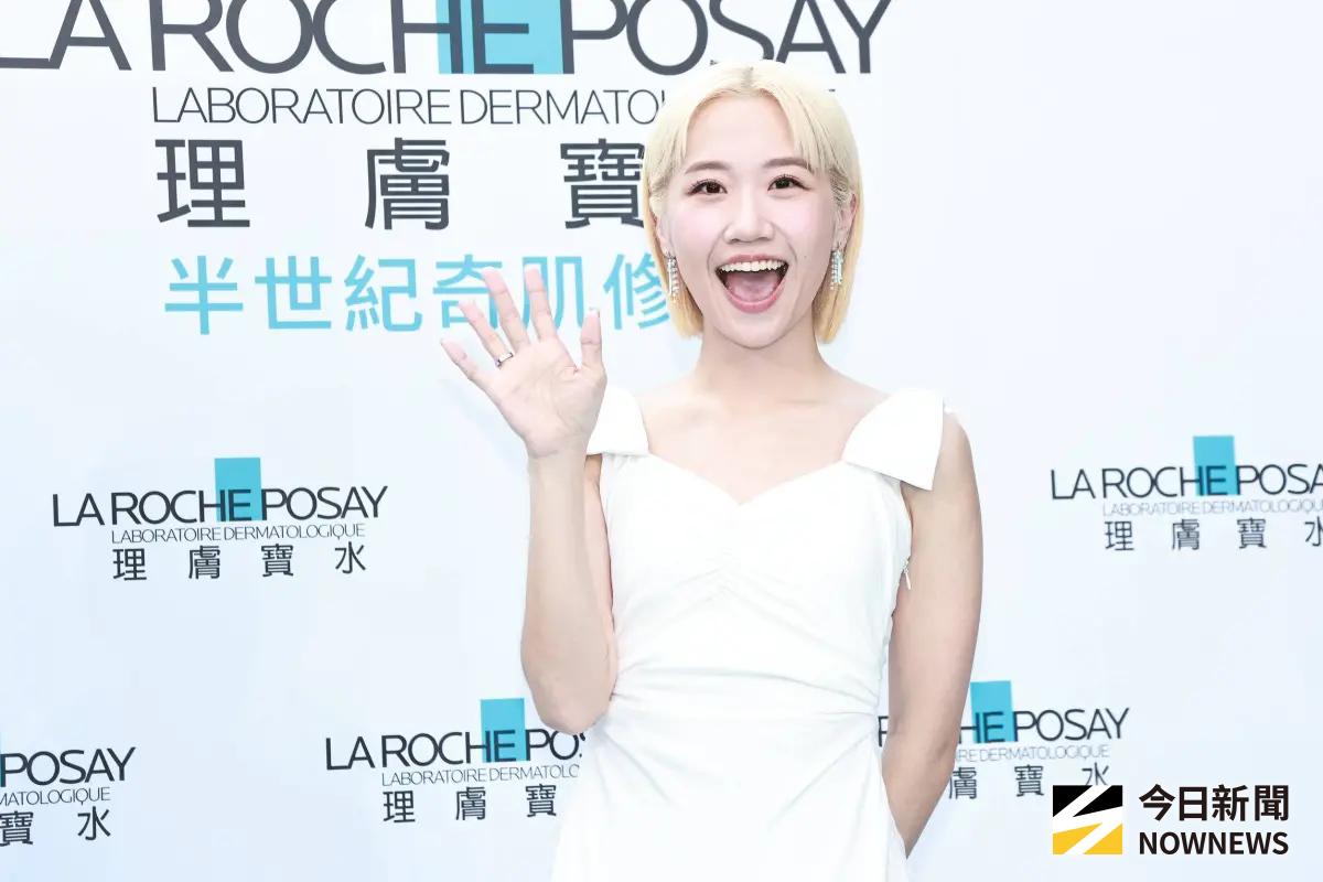 ▲Lulu黃路梓茵（如圖）跟陳漢典宣布結婚，笑說婚宴想要找「人間月老」韋禮安獻唱〈如果可以〉，也確定吳宗憲是證婚人。（圖／記者吳翊緁攝）