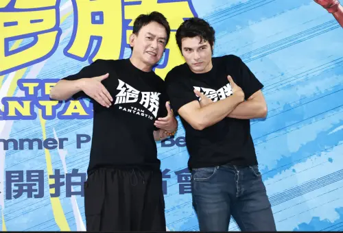 ▲王識賢（左）與鳳小岳（右）在《絕勝》中，一個是總教練，一個是領隊，雖有衝突但都為了中華隊打出好成績而努力。（圖／記者吳翊緁攝）