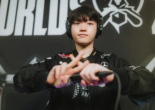 ▲T1 輔助 Keria 能否在遊戲中被解放，到各路線擴大優勢，會是 T1 vs IG 的勝負關鍵。（圖／LCK 臉書）