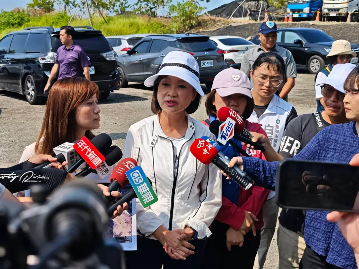 ▲藍委柯志恩聲稱「大坪頂違法開挖」，反遭綠議員黃彥毓打臉反擊。（圖／柯志恩辦公室提供）