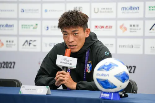 ▲隊長陳柏良說：「大家都有想贏的決心，我們要打出中華隊的球風，全力搶勝！」（圖／中華民國足球協會提供）