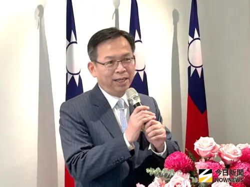 ▲交通部常務次長林國顯致詞。(圖／記者黃守作攝，2025.10.13)