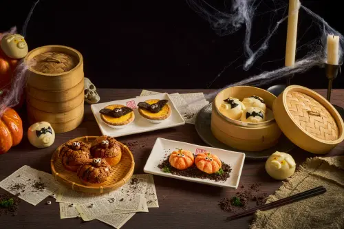 ▲點點心萬聖節萌鬼點心快閃開吃。（圖／緯豆集團提供）