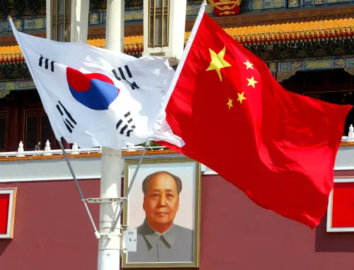 ▲中國長年是韓國最大貿易夥伴。（圖／路透社／達志影像）