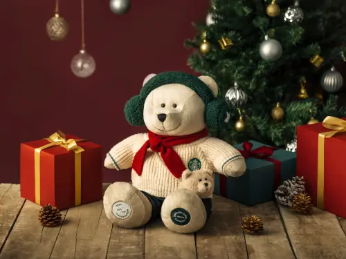 ▲星巴克「星品牌風格GIANT熊寶寶」4,780元。（圖／星巴克提供）