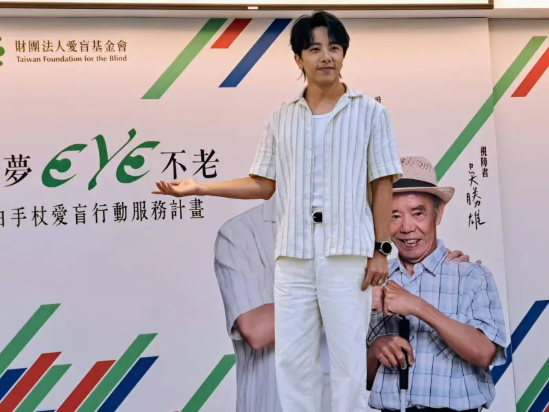 ▲坤達（如圖）被問柯佳嬿、楊謹華、謝盈萱、曾沛慈、張鈞甯、林廷憶誰會拿下今年金鐘視后，霸氣秒回「我老婆勝算大」。（圖／記者陳雅蘭攝）