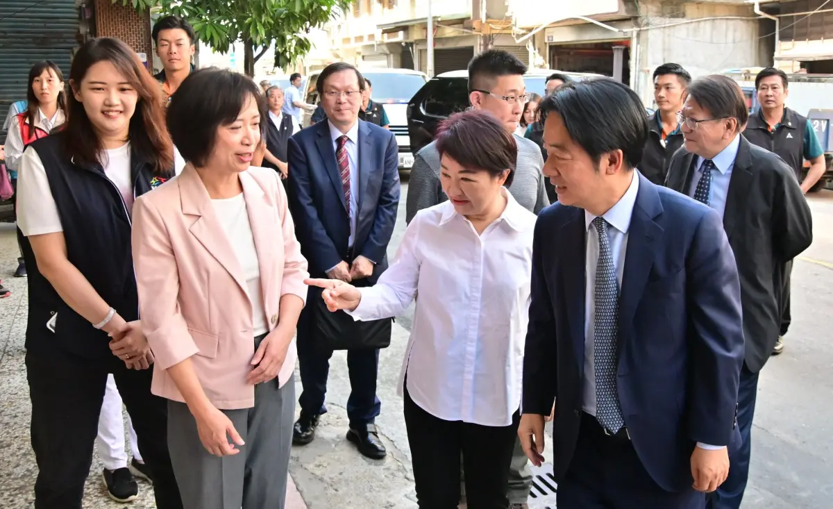 就決定是妳了！賴清德便當會親定調何欣純選台中 蔡其昌這麼說