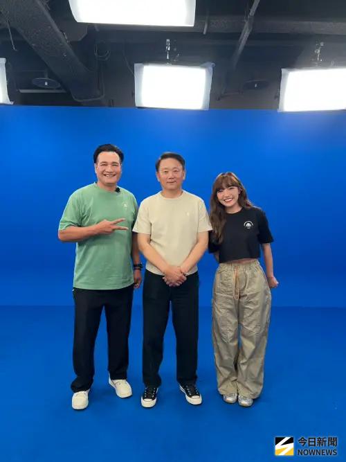 ▲洪一中和黃忠義多年好友交情