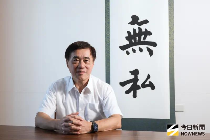 ▲國民黨主席候選人郝龍斌接受《NOWNEWS今日新聞》專訪時首透露選前心情，自己「心情輕鬆穩定，但是非常的謹慎」。（圖／記者陳明安攝）