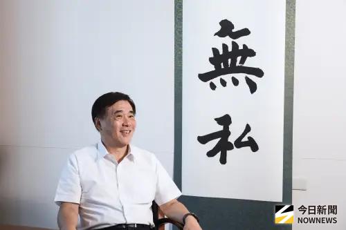 ▲國民黨主席候選人郝龍斌。（圖／記者陳明安攝）