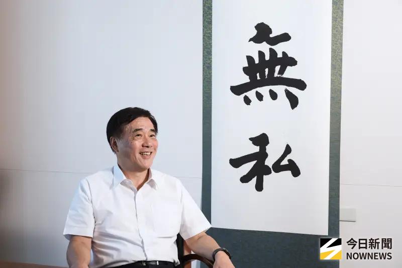 ▲國民黨主席候選人郝龍斌說,非常多的縣市首長,都站出來公開的唯一支持他。(圖/記者陳明安攝)