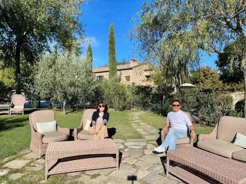 ▲徐乃麟（右）隔海喊話搭檔，祝福大家可以成功得獎。（圖／翻攝自徐乃麟臉書）