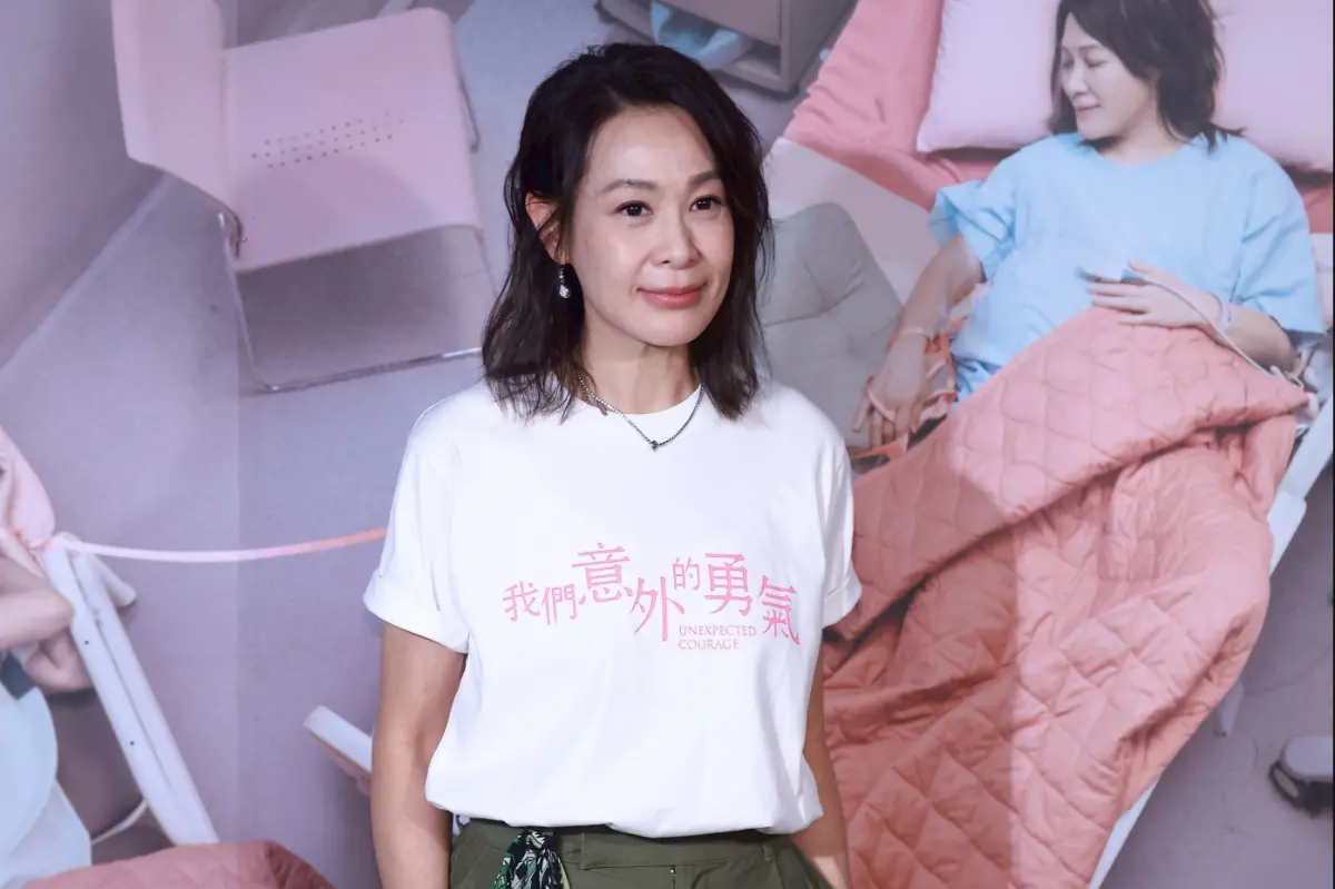 ▲劉若英以《我們意外的勇氣》入圍今年金馬獎最佳女主角，片中扮演高齡產婦，大多數時間都躺在床上安胎。她自身也是高齡懷孕，卻開心到盡情吃，胖了19公斤，對於這次搶金馬，她最在意走紅毯時的照片美不美。（圖／記者葉政勳攝）