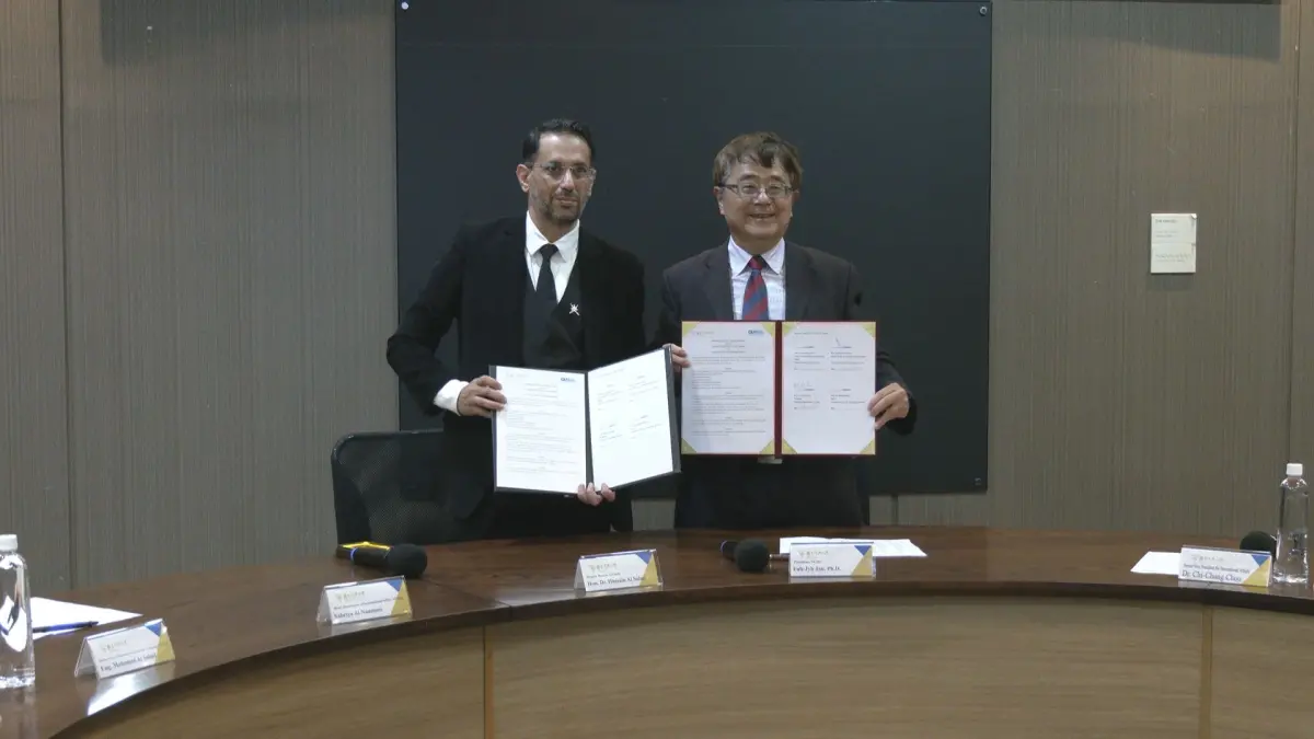 開創臺阿學術交流里程碑 中興大學與阿曼德國科技大學簽訂MOU