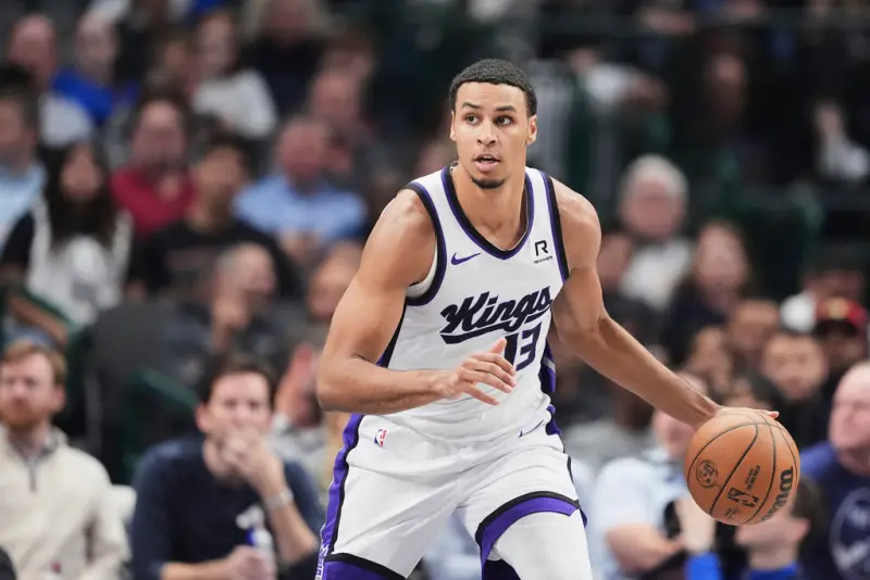 ▲根據《ESPN》報導，NBA美國職籃（National Basketball Association）沙加緬度國王已與新星前鋒穆雷（Keegan Murray）達成一紙為期5年、總值1.4億美元（約合新台幣42.8億元）的新秀延長合約。（圖／美聯社／達志影像）