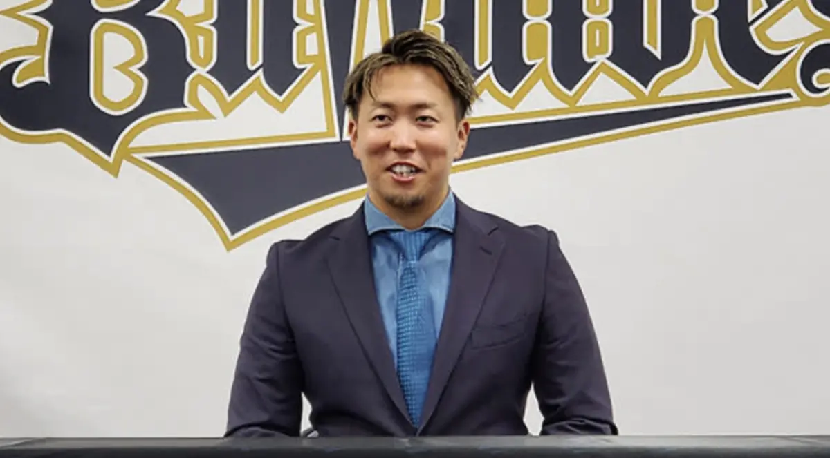 ▲歐力士猛牛於14日正式宣布，將不與投手井口和朋續約，結束雙方短暫的合作關係。現年31歲的井口和朋曾在火腿與台灣打者王柏融同隊，如今他也表態渴望到海外打球，而台灣就是其中一個選項。（圖／取自X）