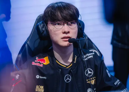 ▲LOL《英雄聯盟》電競大魔王Faker，本次世界賽要爭取個人第6座冠軍、世界冠軍3連霸的紀錄。（圖／LOL Esports Flickr）