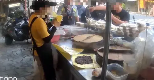 點完餐又棄單！台南暴走男「砸破飯糰攤玻璃」 　店家無奈不提告
