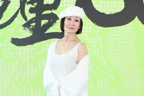 ▲潘迎紫（如圖）將擔任金鐘60頒獎人，獎項暫時保密。（圖／記者朱永強攝影）