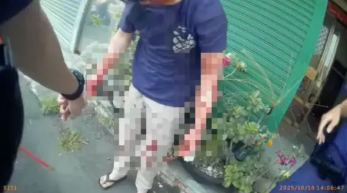 台中男嫌鄰居吵持刀砍人！見義勇為翁心臟遭刺住加護病房19天轉出
