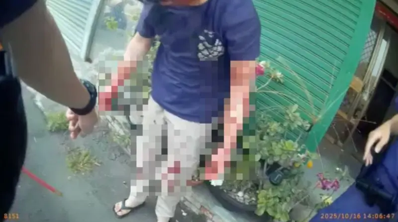 台中砍鄰居男是累犯！2年前持刀「狂刺鄰居臉」　和解後又再犯