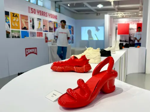 ▲2025年新款女鞋Kobarah。（圖／記者蕭涵云攝）