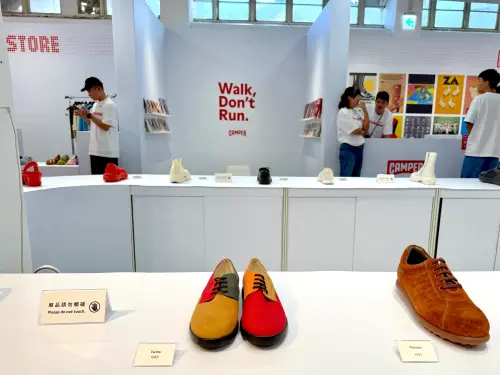 ▲許多時尚迷都喜歡的不對稱設計TWINS系列。（圖／記者蕭涵云攝）