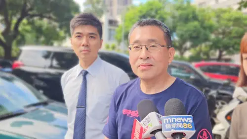 ▲林致光否認搶棉被、搶手機、推倒林穎孟，林穎孟膝蓋挫傷、瘀青的傷勢，他不清楚怎麼的。（圖／記者劉松霖攝）