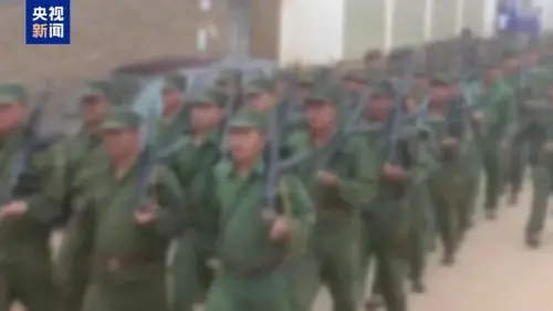 ▲緬北「劉家」犯罪集團靠龐大資金，收買當地保安對、警隊並成立自己的民兵，設備是各大犯罪家族中最先進的。（圖／翻攝自微博）