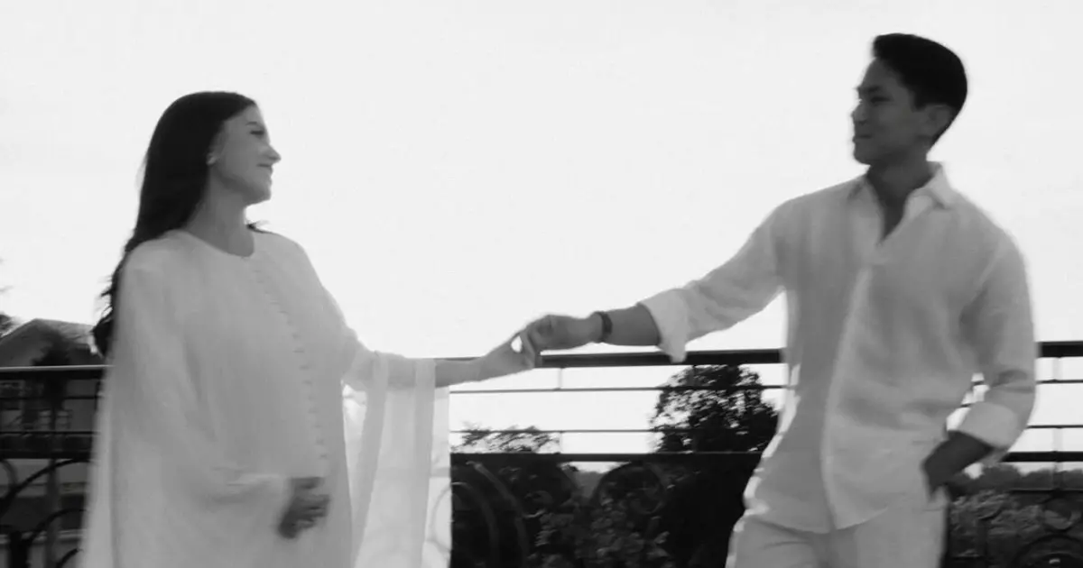 ▲有「最帥王子」之稱的汶萊王子阿都瑪丁和王妃阿妮莎．羅絲娜，即將迎來第一個寶寶。（圖／翻攝tmski IG）