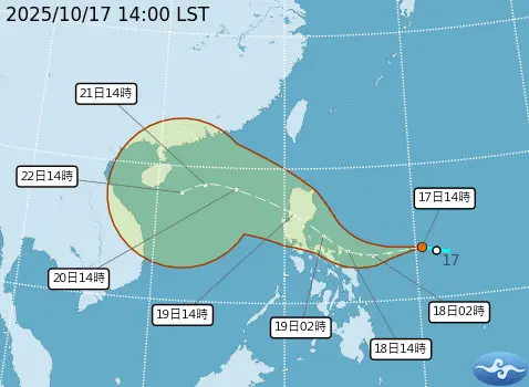 天氣／風神颱風最快明生成！全台躲不過雨彈：3地區暴雨下到紫紅
