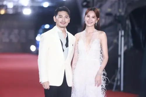 金鐘獎／無緣夫妻阿Ken攜安心亞走紅毯！甜笑認：我的幸運女神
