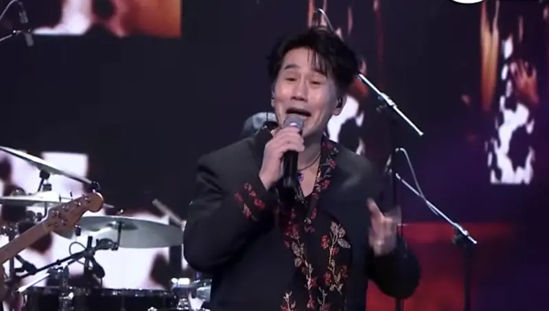 ▲羅時豐在金鐘獎表演組曲，又唱又跳還Rap，被網友大讚史上最強。（圖／三立電視 SET TV）