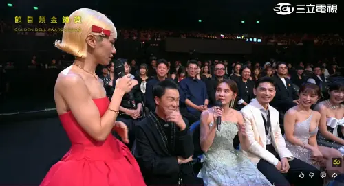 金鐘獎／安心亞、阿Ken被問交往！1回答全場尖叫　Lulu嚇喊有貓膩
