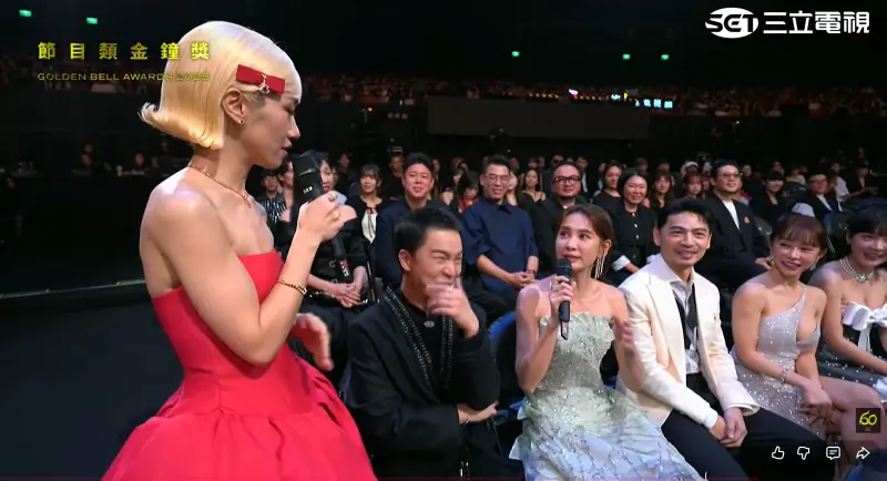 金鐘獎／安心亞、阿Ken被問交往！1回答全場尖叫　Lulu嚇喊有貓膩