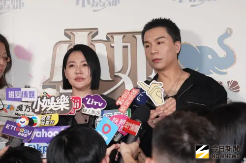 ▲小s、派翠克（圖／記者林柏原攝影）