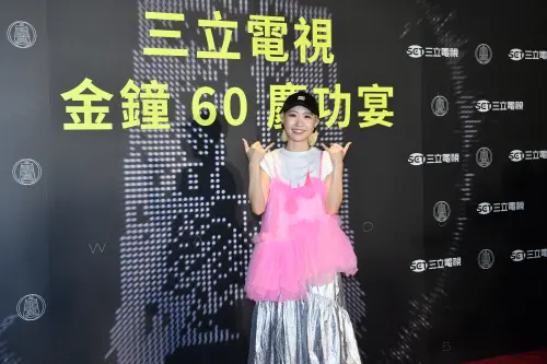 ▲Lulu趕場，從《夜市王》慶功趕到《綜藝大熱門》慶功。（圖／NOWNEWS攝影中心）