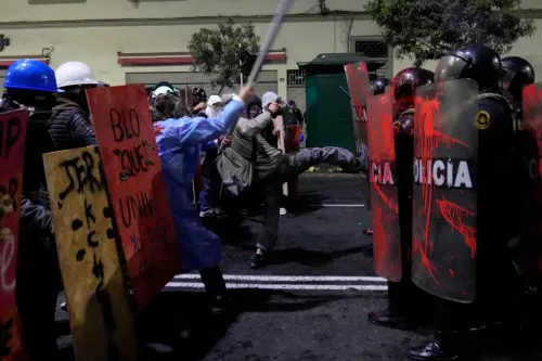 ▲秘魯, 示威（圖／美聯社／達志影像）