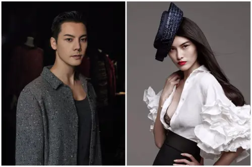 ▲陳偉霆、何穗（圖／翻攝自微博＠William威廉陳偉霆、＠何穗）