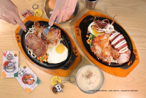 ▲「貴族世家」攜手療癒系插畫IP「爽爽貓」與「小勞撫」推新活動。（圖／貴族世家提供）