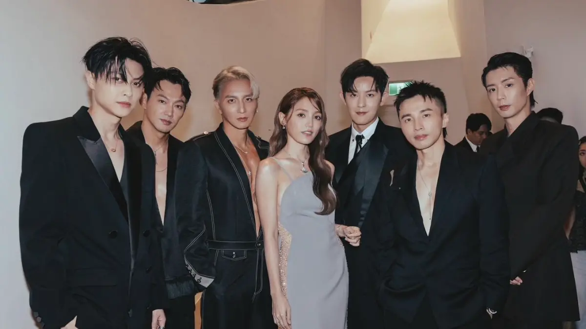 金鐘紅毯楊奇煜展歐美有型性感 ERIKA CHUNG操刀兩套造型帥翻