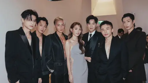 金鐘紅毯楊奇煜展歐美有型性感　ERIKA CHUNG操刀兩套造型帥翻
