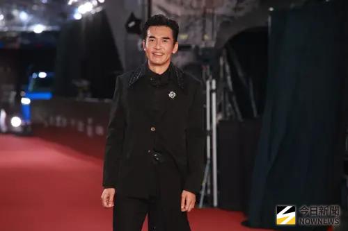 ▲楊一展（如圖）走金鐘60紅毯，為了新電影他密集瘦身7公斤。（圖／Nownews攝影中心攝影）