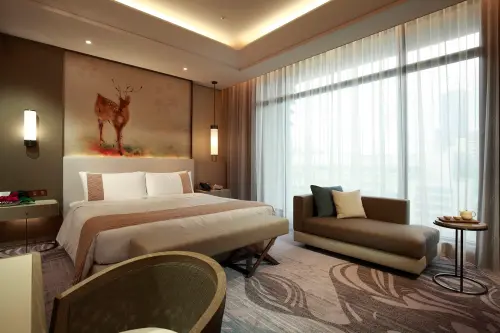 ▲台北美福大飯店於ITF 台北國際旅展推出一泊二食及一泊一食雙人住宿券，旅展優惠39 折起。（圖/台北美福）大飯店提供）