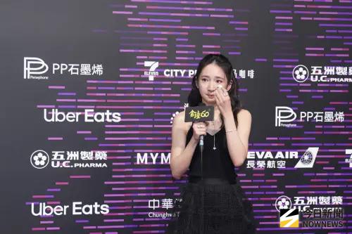 ▲李沐拿迷你女配大爆哭。（圖／NOWNEWS攝影中心）