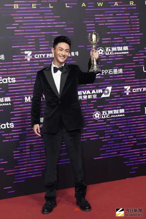 ▲朱宥丞年僅16歲就拿下迷你劇集電視電影男配角獎，實至名歸。（圖／NOWNEWS攝影中心）